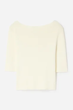 Boatneck Rib Top