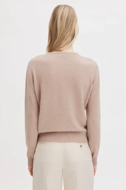 Cashmere Crewneck Cardigan