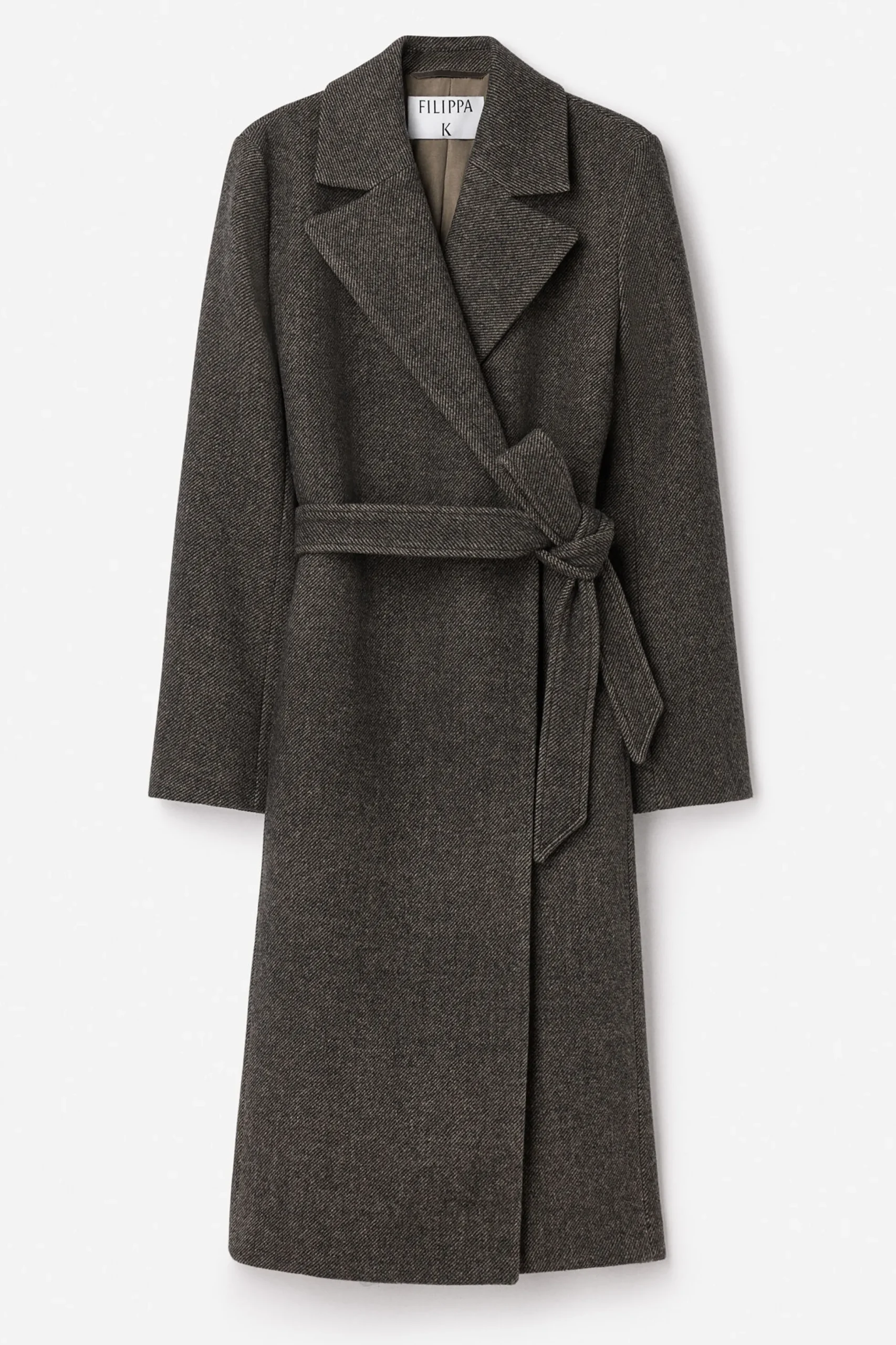 Charlotte Twill Belted Coat
