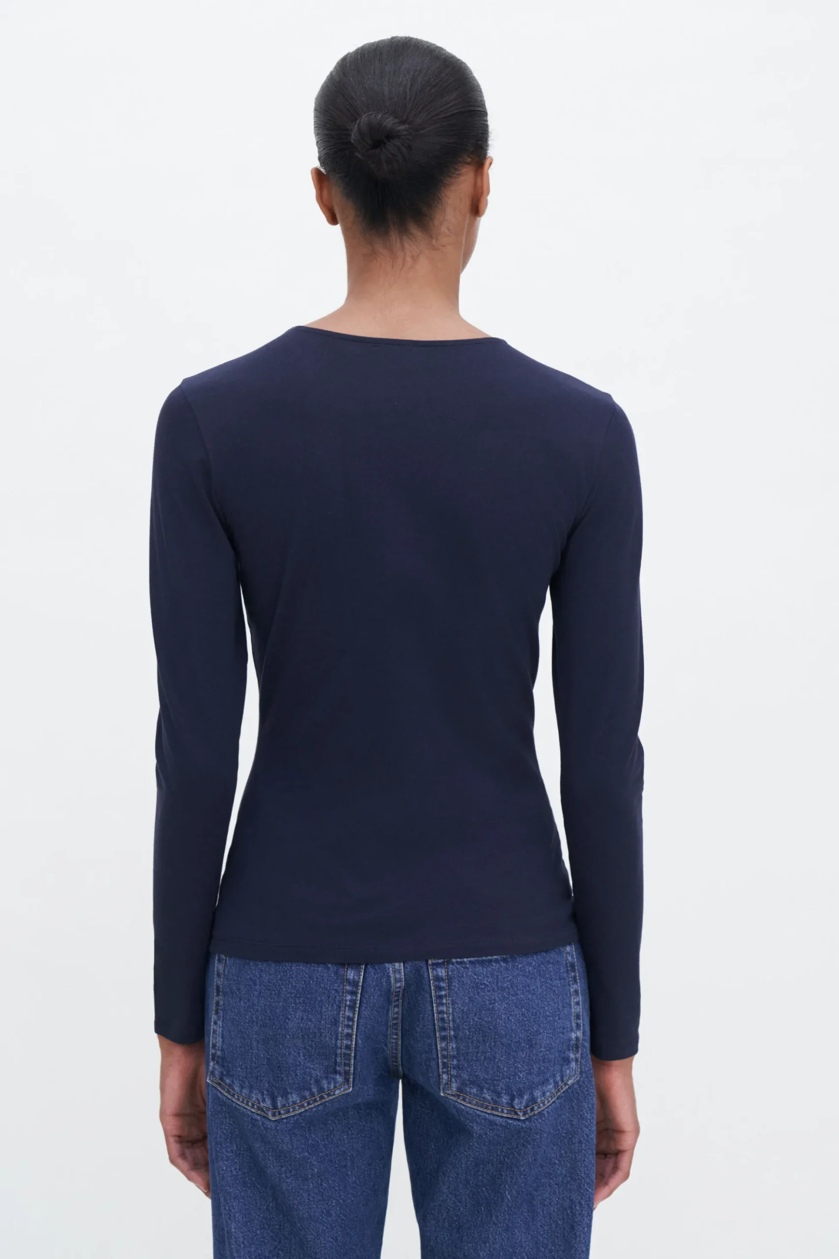Cotton Stretch Long Sleeve
