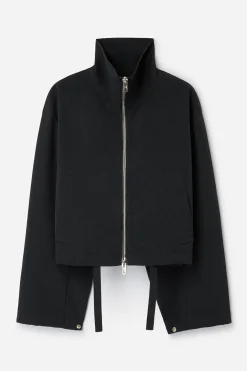 Dafina Cropped Track Jacket