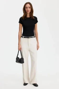 Fine Rib Tee