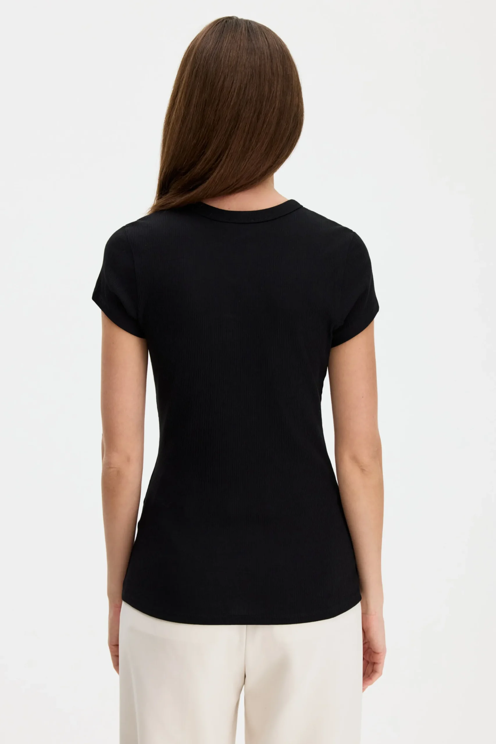 Fine Rib Tee