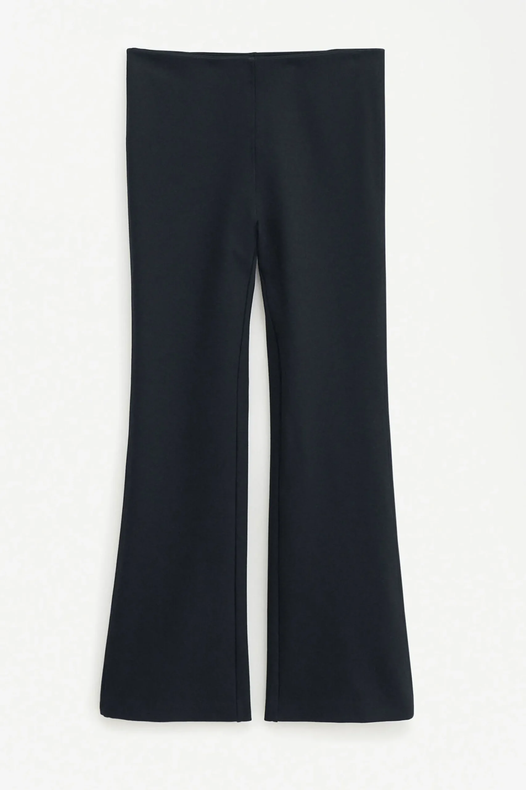 Flared Jersey Trousers