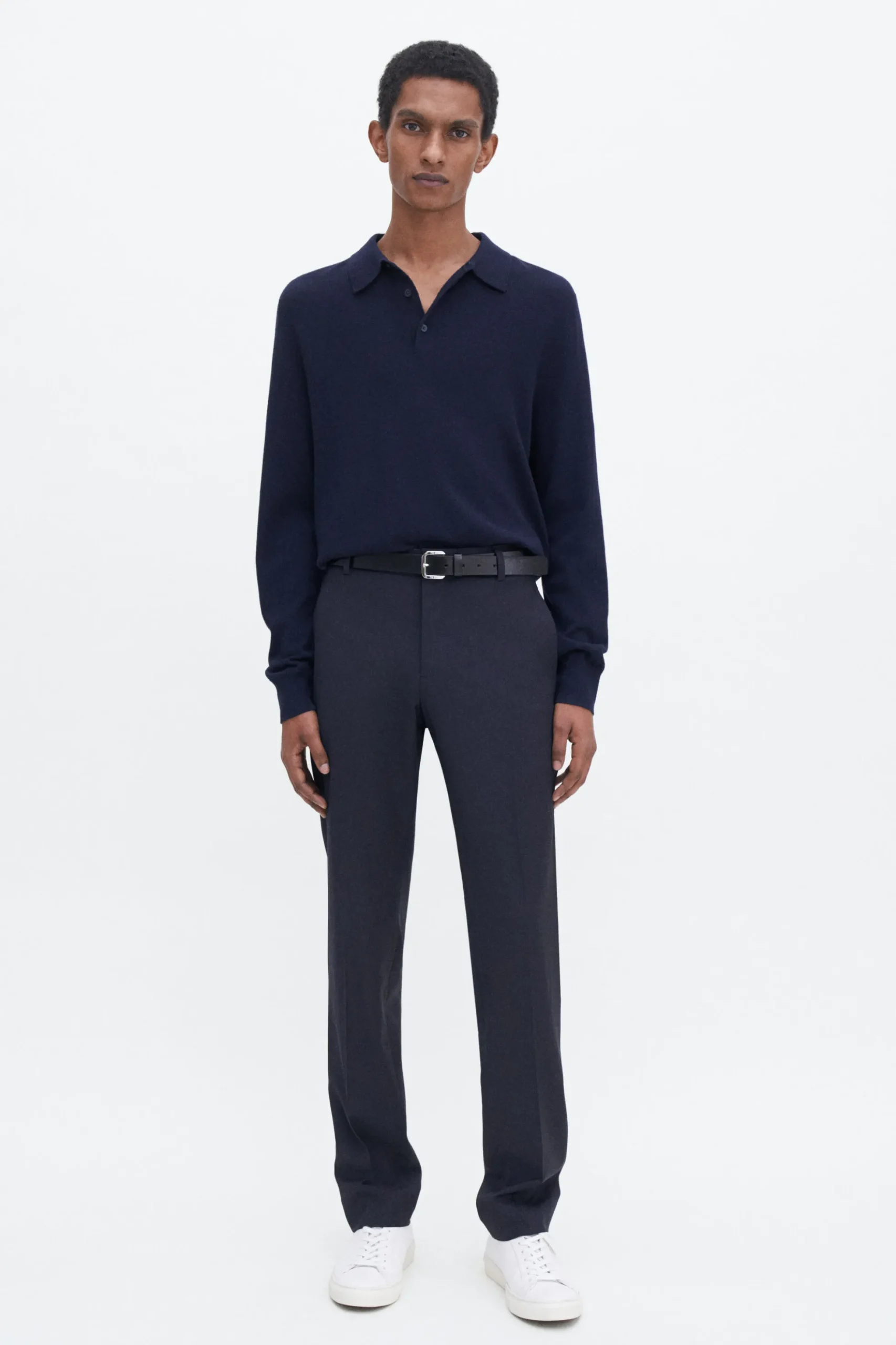 Knitted Polo Shirt