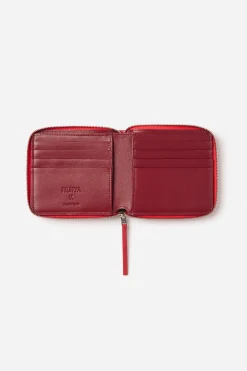 Leather Zip Wallet