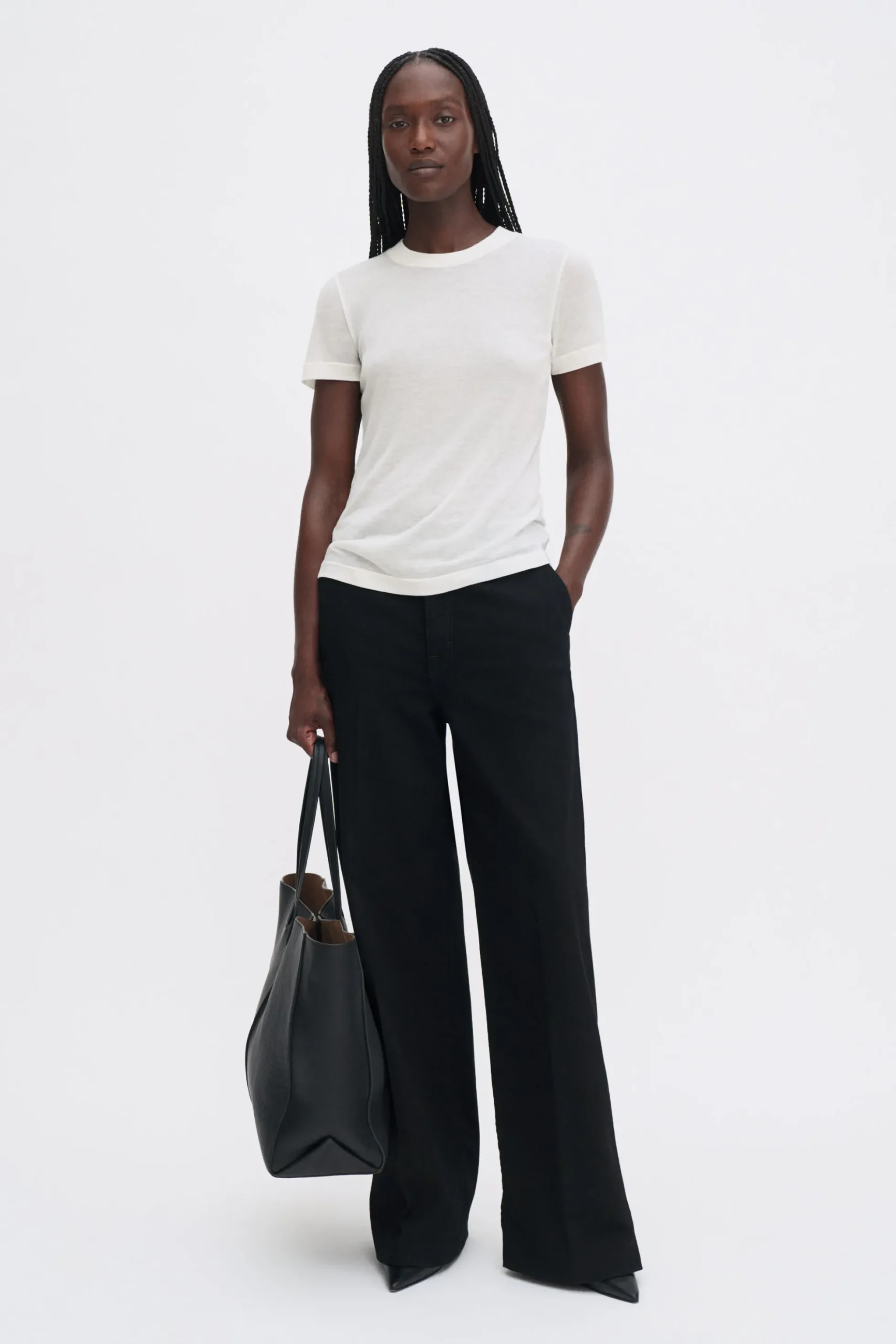 Lyocell Cashmere Tee