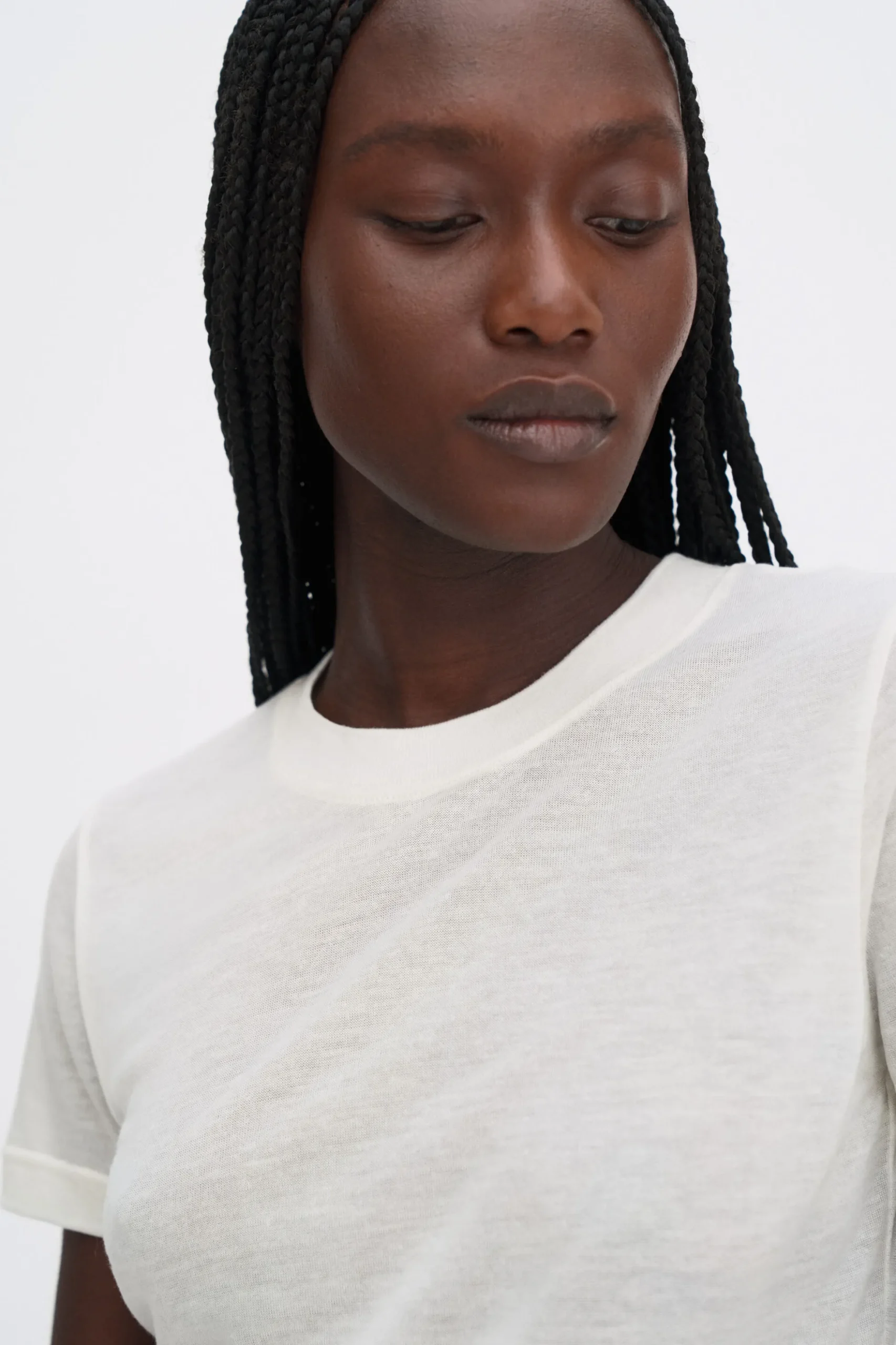 Lyocell Cashmere Tee