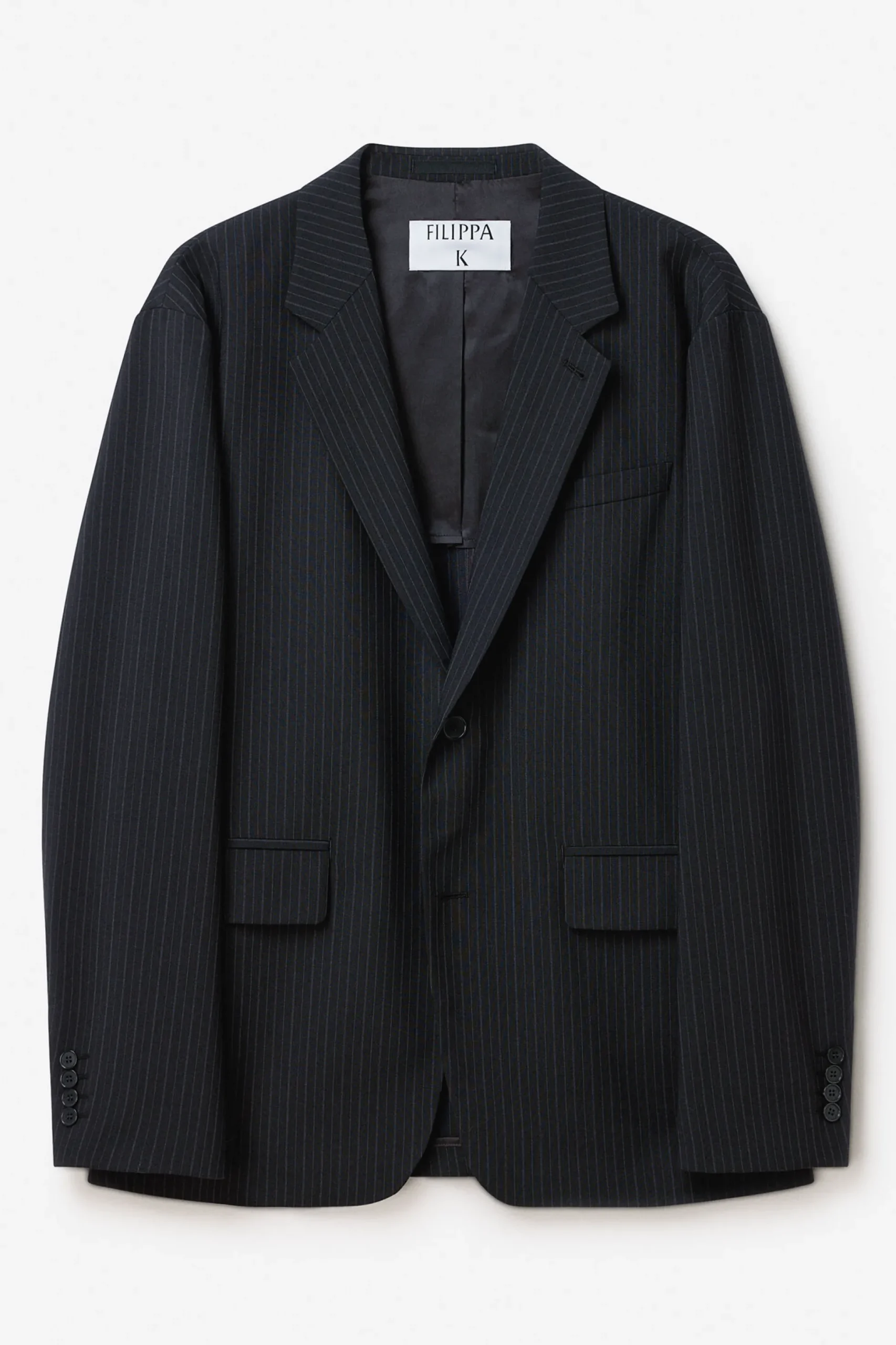 Mathias Pinstripe Blazer