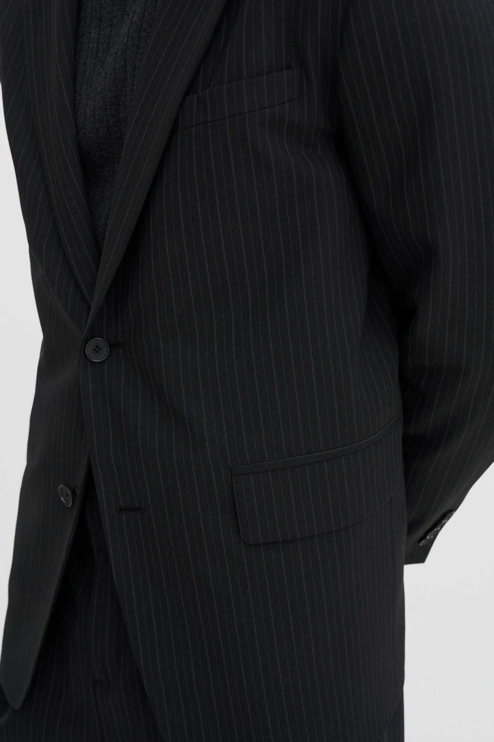 Mathias Pinstripe Blazer