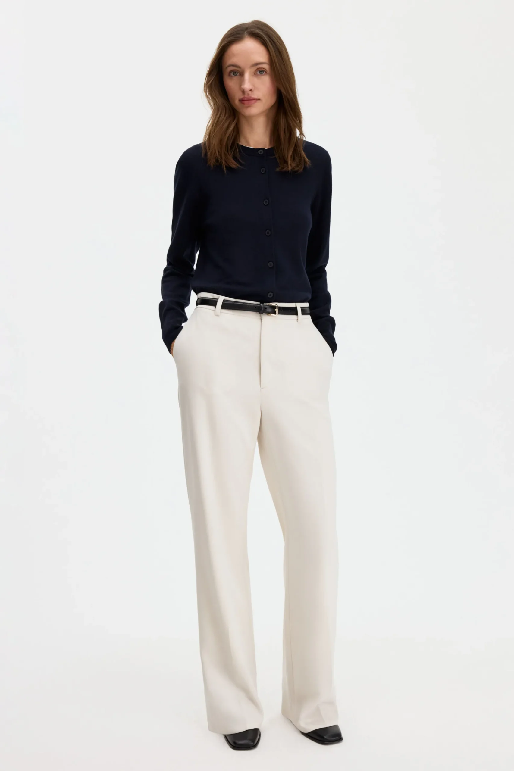 Merino Short Cardigan