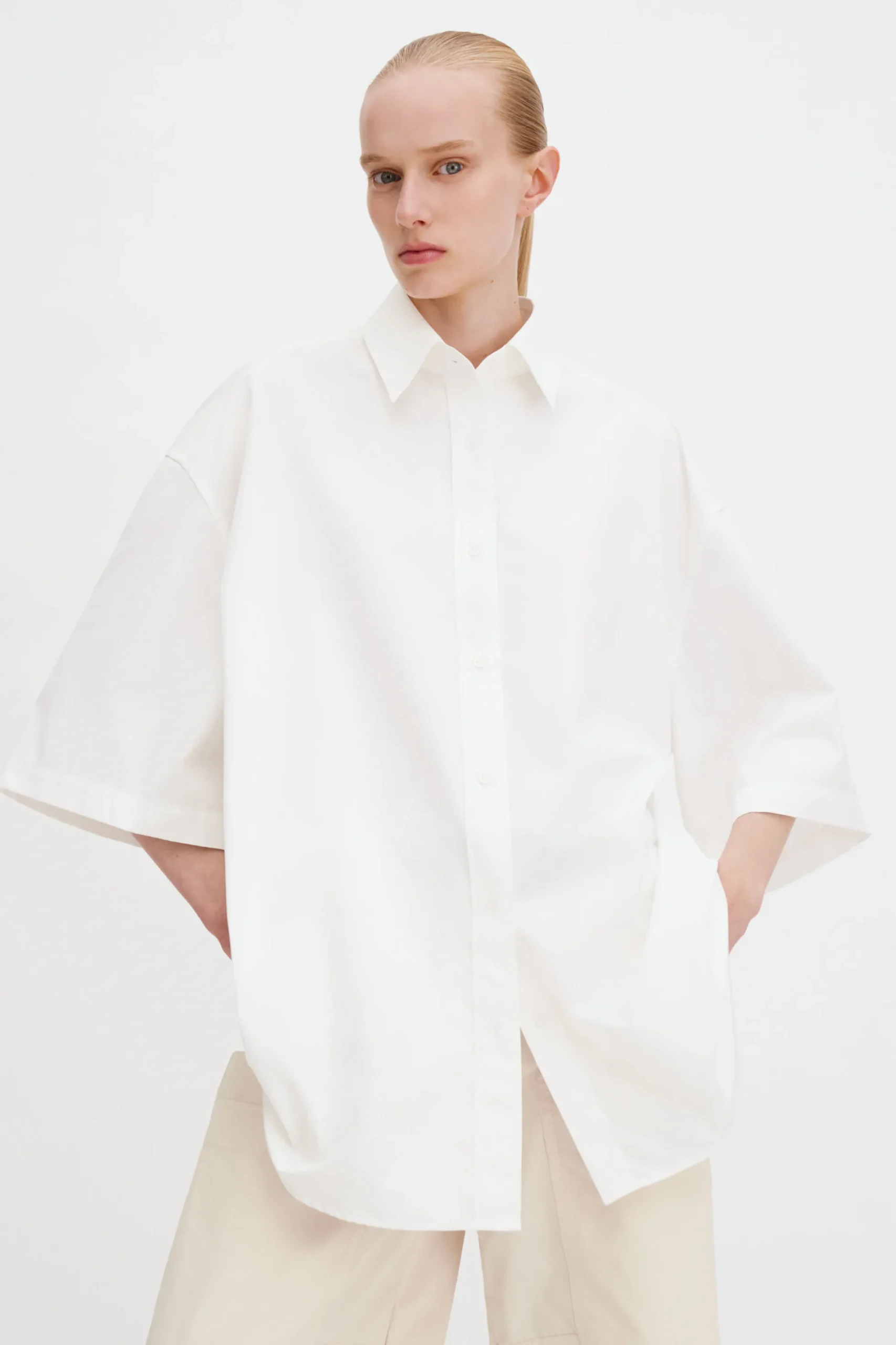 Oversized Short Sleeve Shirt