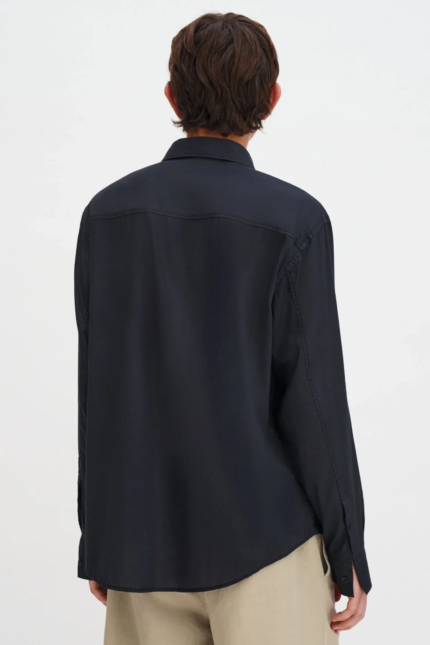 Relaxed Voile Shirt