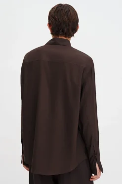 Relaxed Voile Shirt