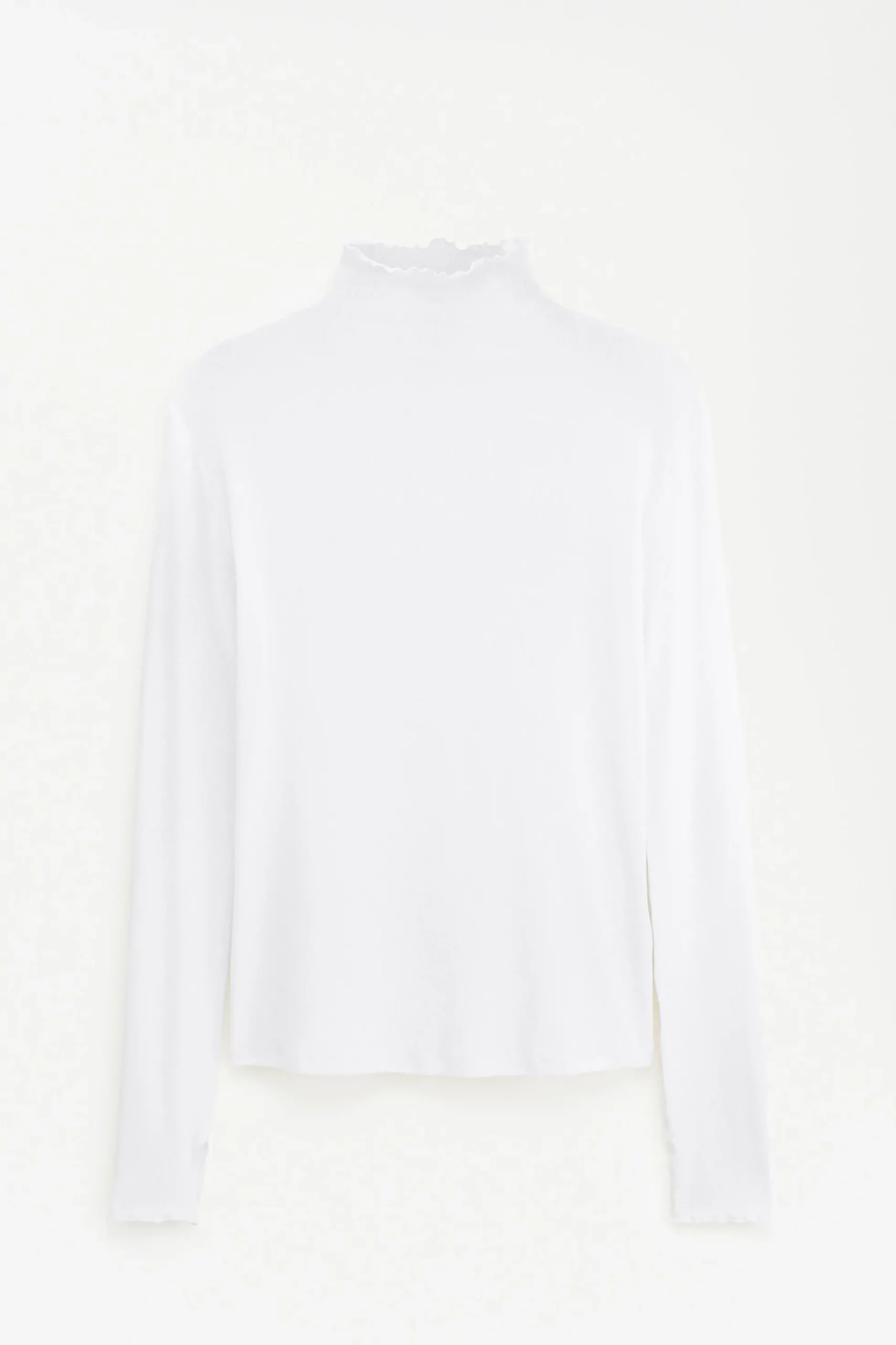 Rib Mock Neck Top