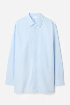 Rolled Sleeve Cotton Shirt