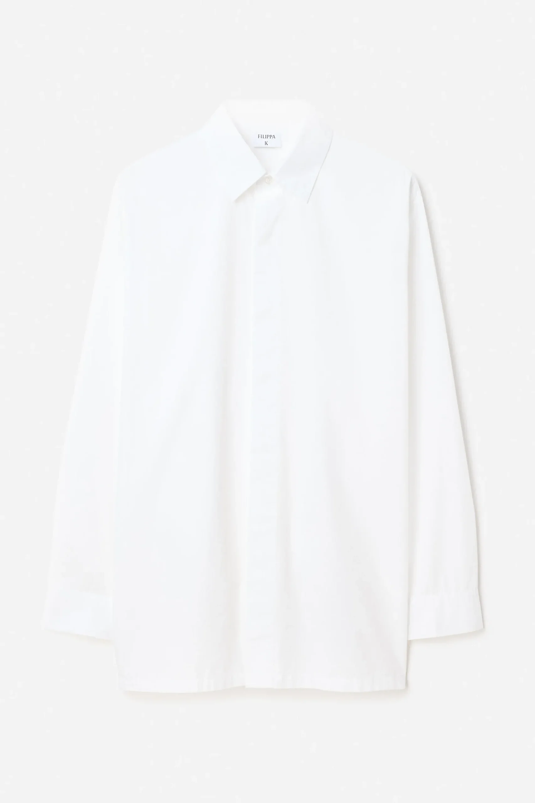 Rolled Sleeve Cotton Shirt