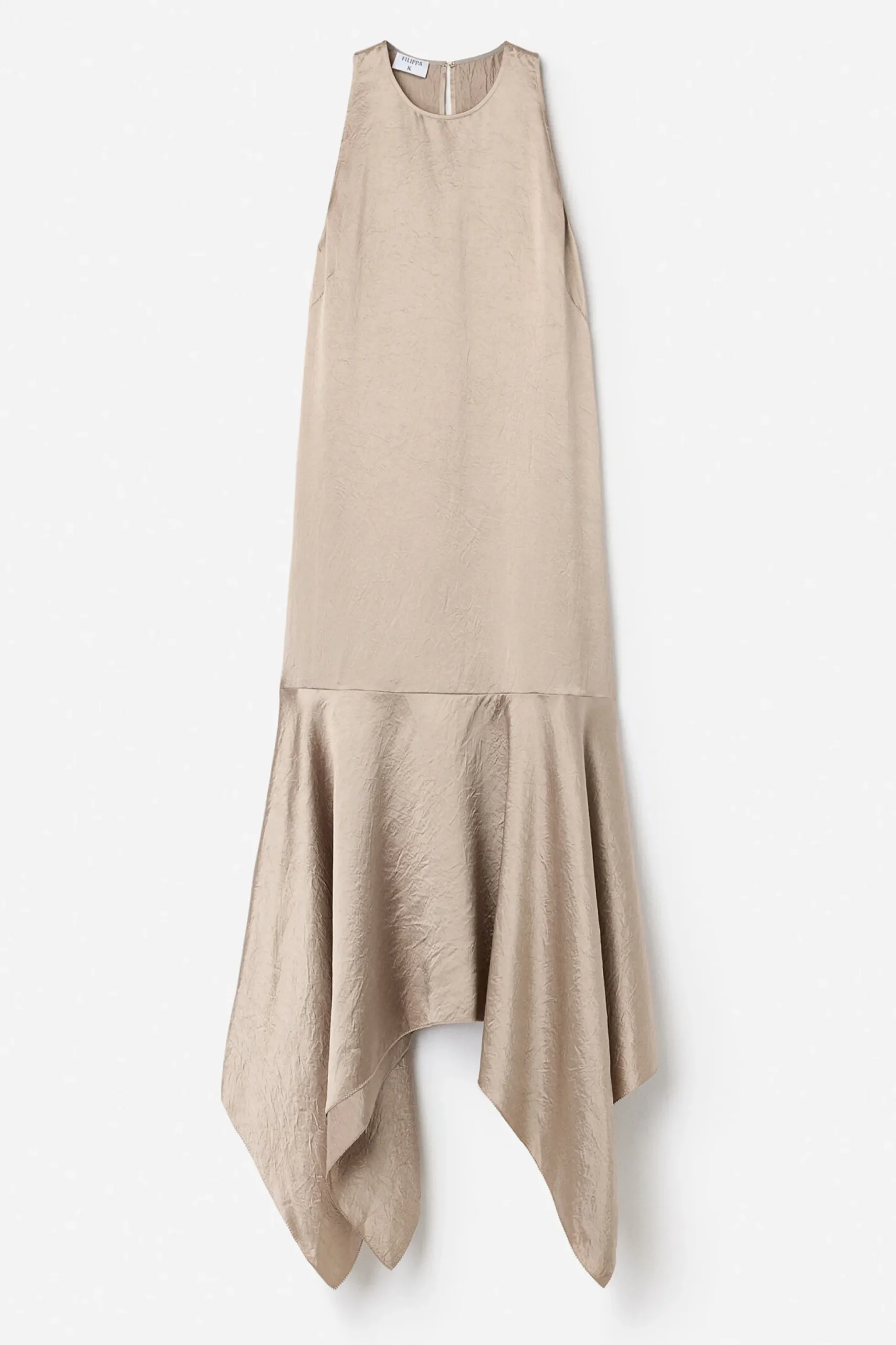 Scarf Hem Dress