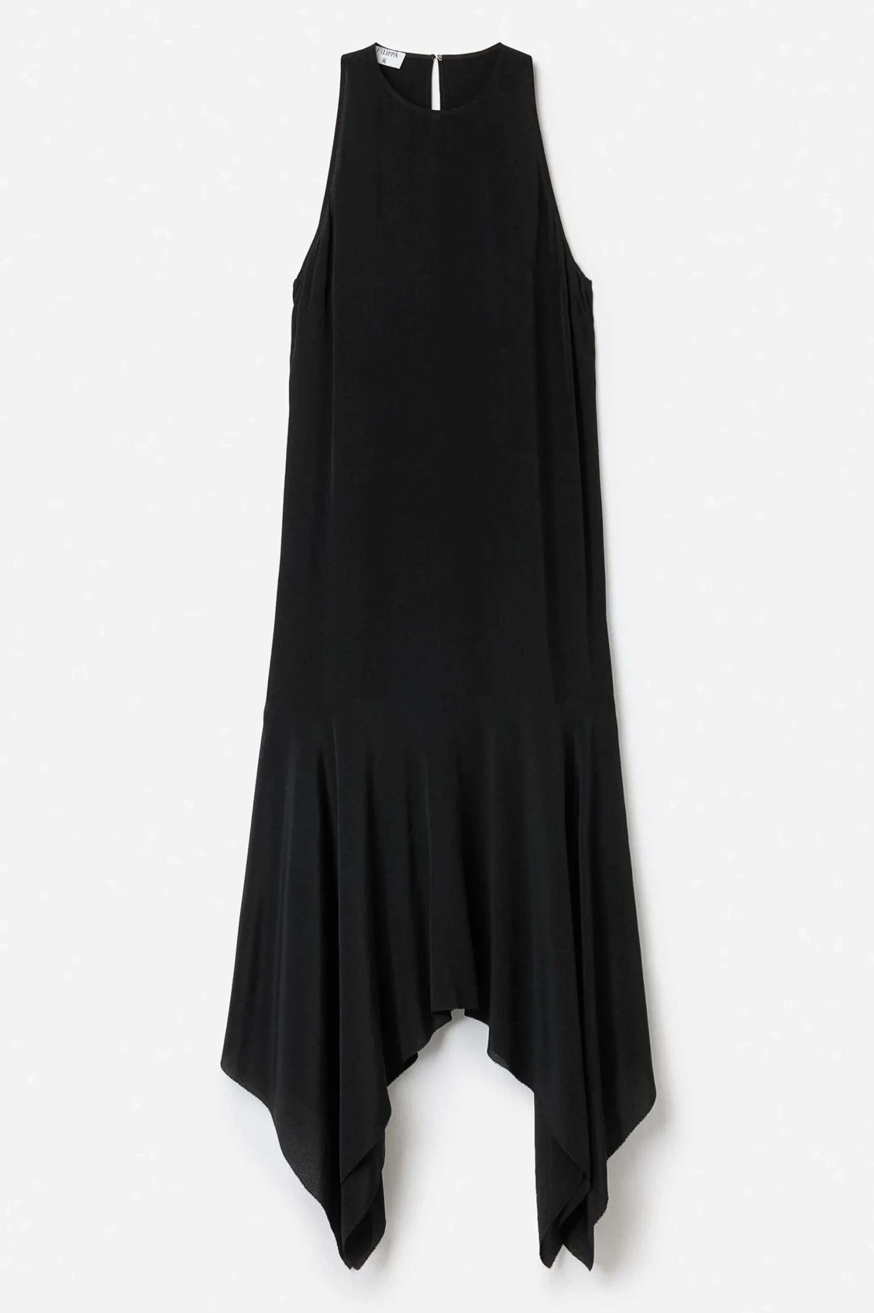 Scarf Hem Dress