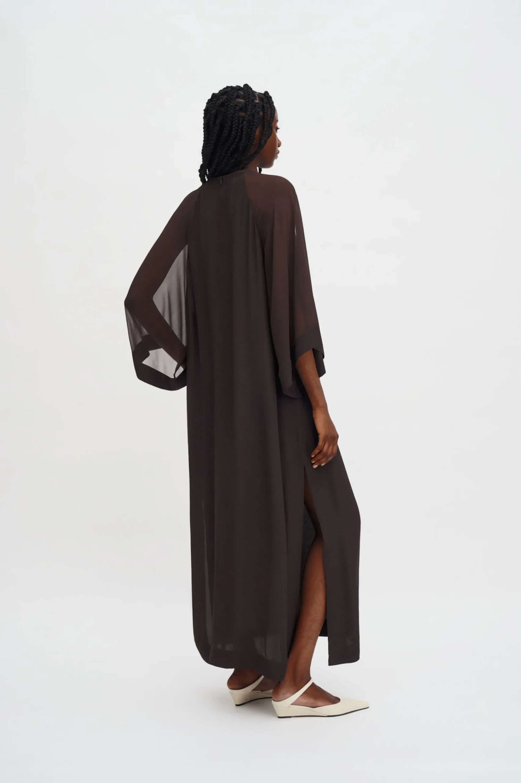 Sheer Raglan Kaftan