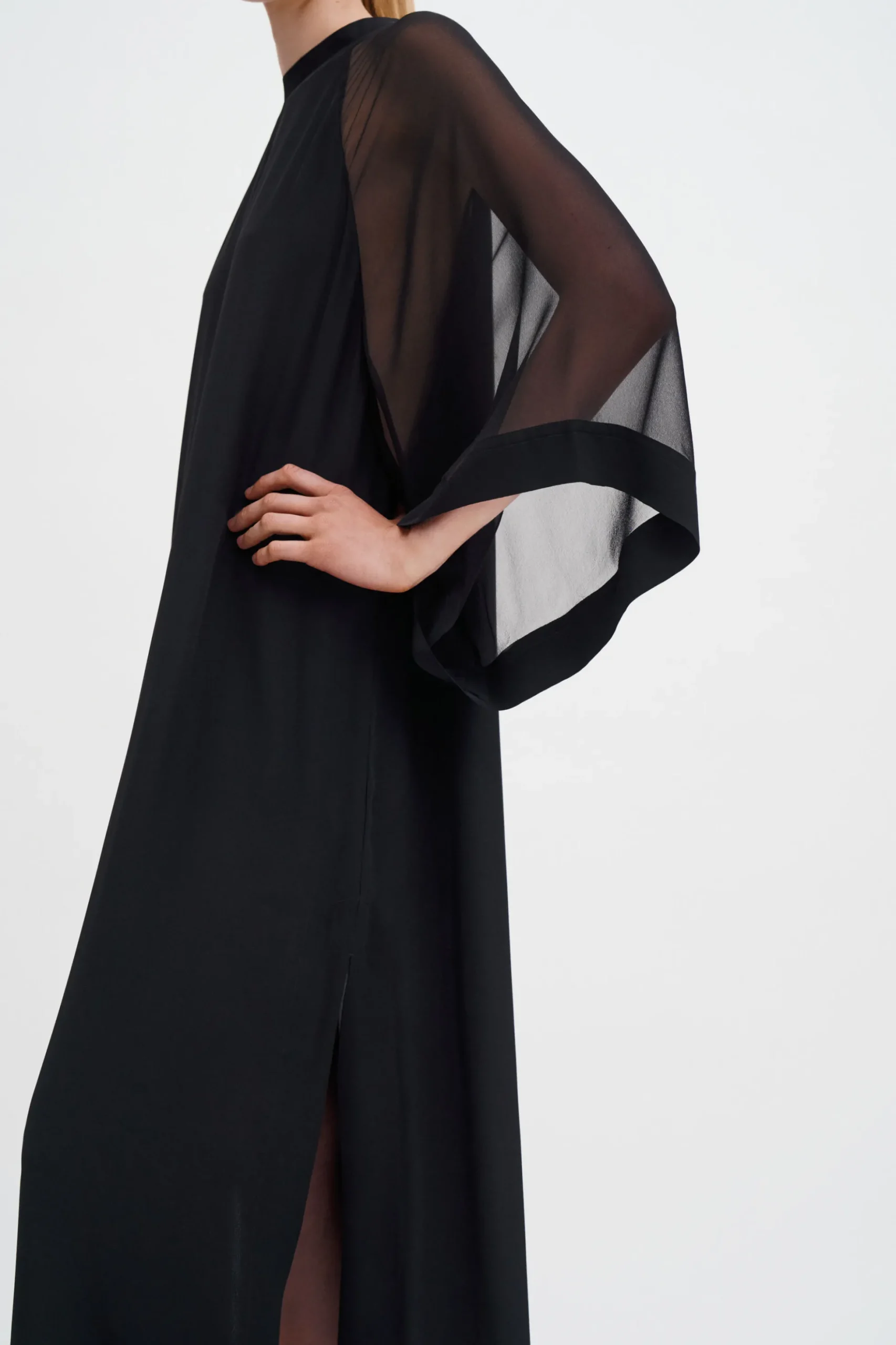 Sheer Raglan Kaftan