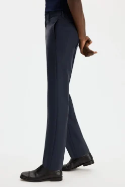 Slim Tapered Wool Trousers