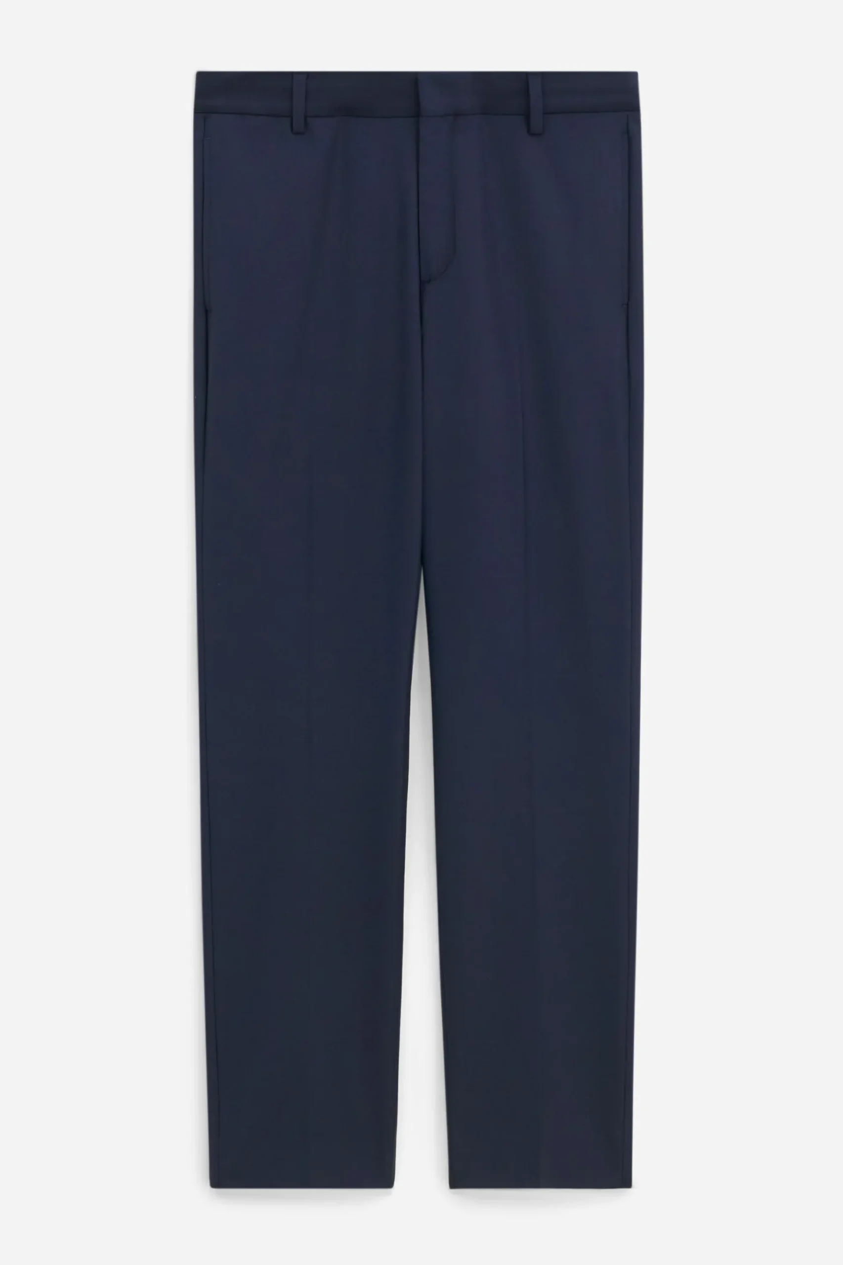 Slim Tapered Wool Trousers