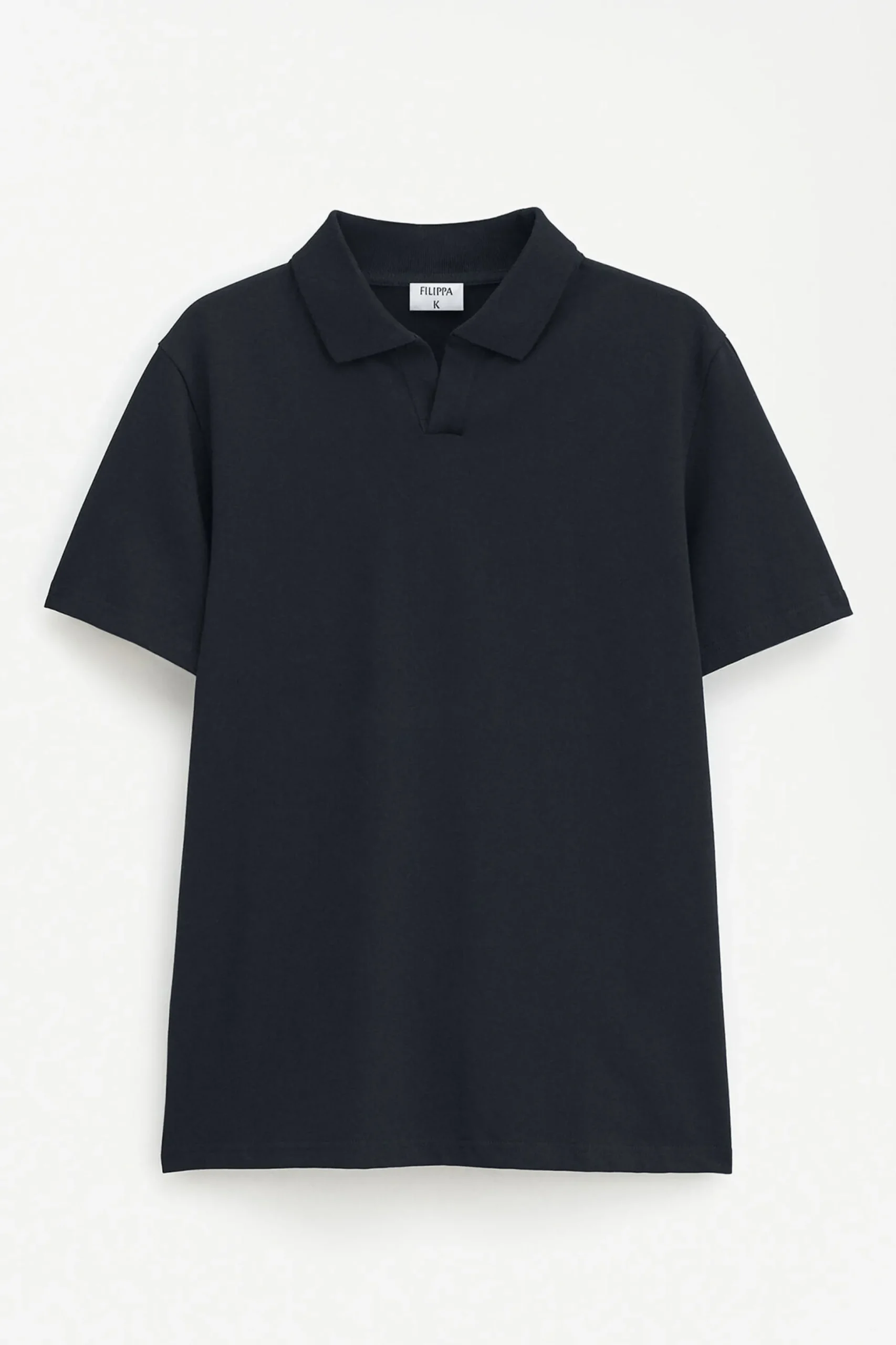Stretch Cotton Polo T-Shirt