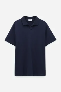 Stretch Cotton Polo T-Shirt