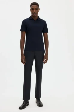 Stretch Cotton Polo T-Shirt