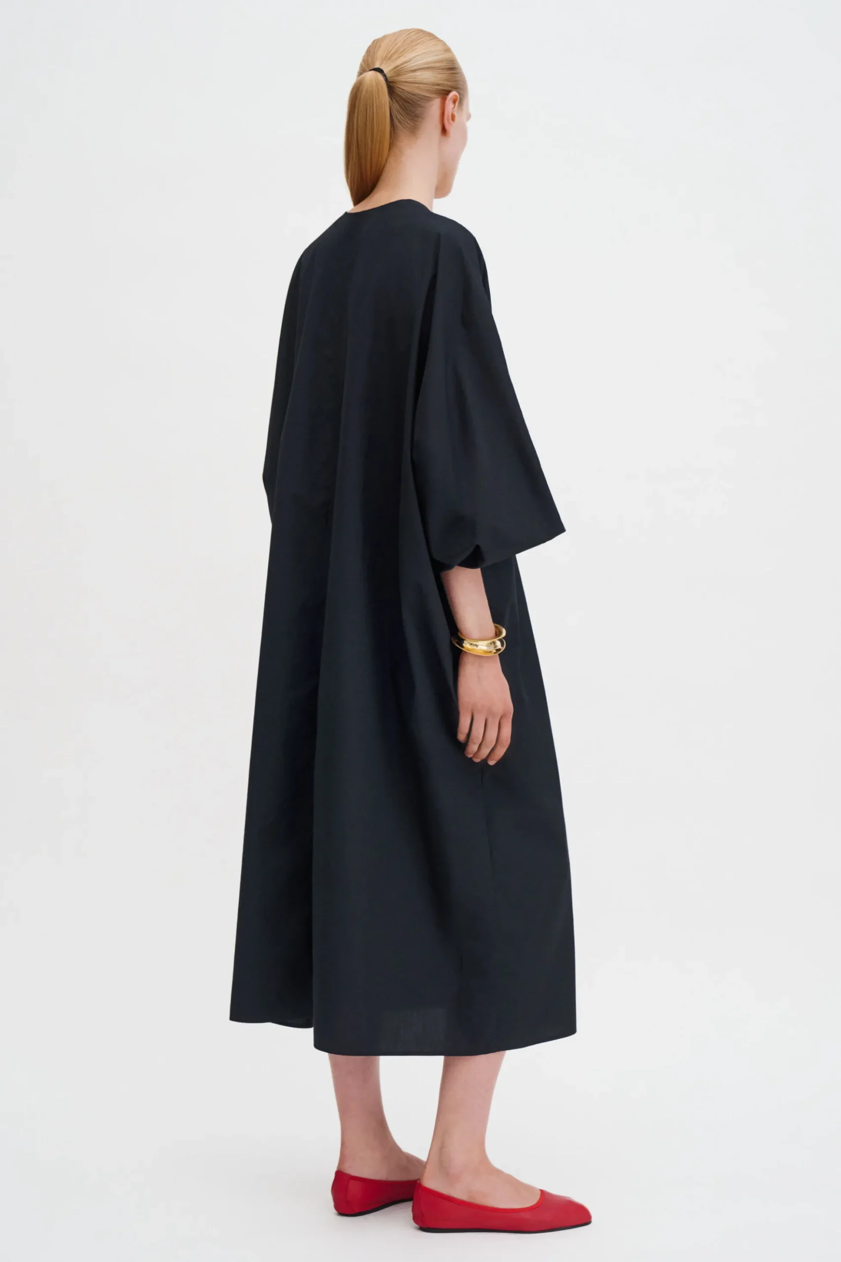 V-Neck Cotton Kaftan