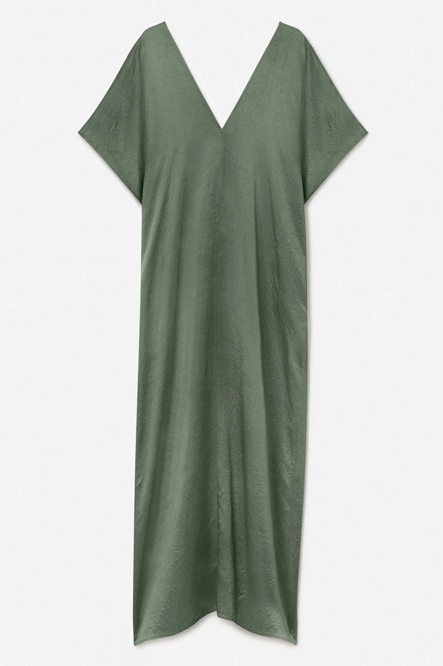 V-Neck Crinkle Kaftan