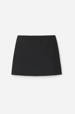 Wool Mini Skirt